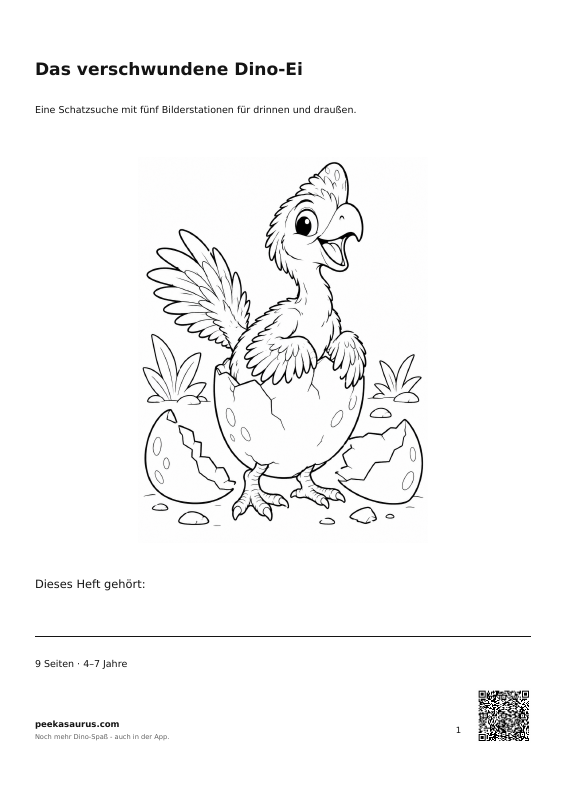Das verschwundene Dino-Ei